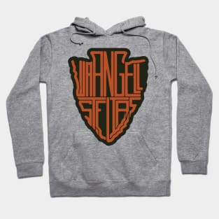 Wrangell-St. Elias National Park and Preserve name arrowhead Hoodie